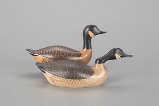 Miniature Canada Goose Pair, George H. Boyd (1873-1941)
