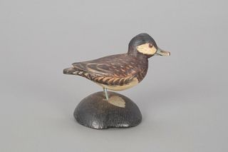 Miniature Ruddy Duck, A. Elmer Crowell (1862-1952)