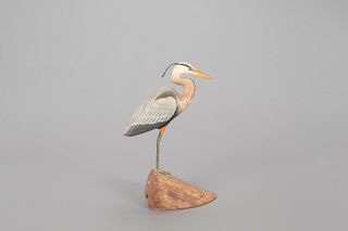 Miniature Great Blue Heron, Robert Morse (1920-1960)