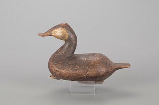 High-Head Ruddy Duck Decoy, Cameron T. McIntyre (b. 1968)