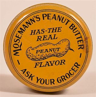 Mosemanns Peanut Butter Free Sample Tin.