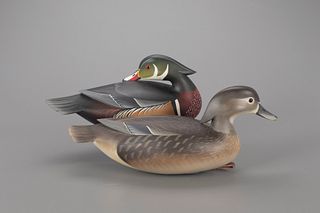 Wood Duck Pair, George Strunk (b. 1958)