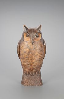 Great Horned Owl, Frank S. Finney (b. 1947)