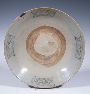 CHINESE SWATOW WARE LOW BOWL