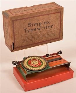 Simplex Typewriter.