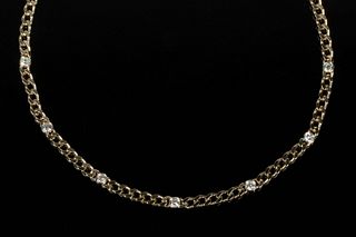 14K GOLD CURB LINK CHAIN