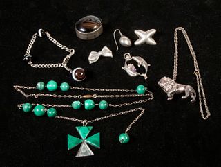 ASSORTED STERLING JEWELRY