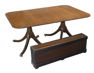DUNCAN PHYFE STYLE DINING TABLE