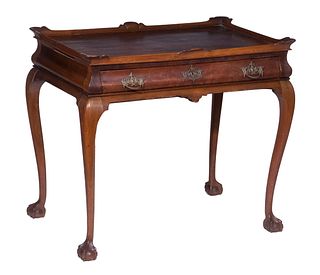 CHIPPENDALE STYLE TEA TABLE