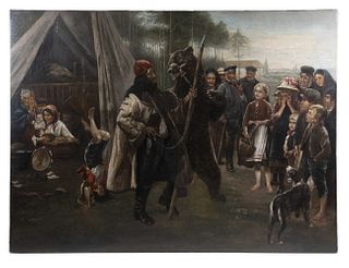 EASTERN EUROPEAN GENRE PAINTING, CIRCA 1880