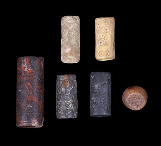 GROUP OF (6) ANCIENT SEALS
