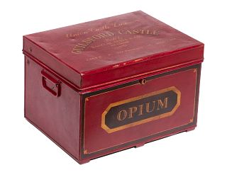 MARINE MEDICAL TIN BOX "GUILDFORD CASTLE - OPIUM"