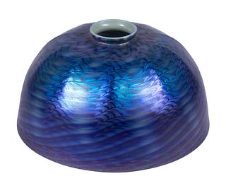 TIFFANY STUDIOS FAVRILE GLASS LAMP SHADE