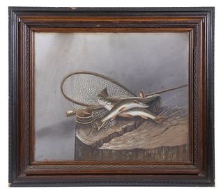 LATE 19TH C. SPORTING STILL LIFE SIGNED 'CARTER'