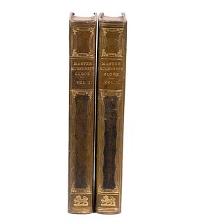 (2 VOLS) "MASTER HUMPHREY'S CLOCK" BY DICKENS, FIRST EDITION