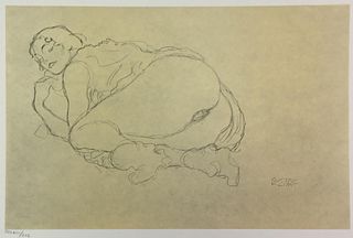 Gustav Klimt - Untitled Study (XXI)