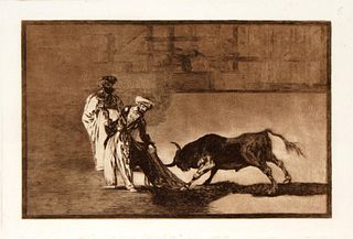 Francisco Goya - Los moros hacen otro capeo en plaza