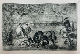 Francisco Goya - La Tauromaquia C