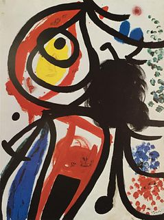 Joan Miro - Plate 15 from Derriere Le Miroir
