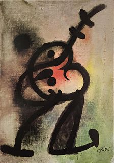 Joan Miro - Composition for Derriere Le Miroir