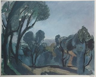 Henri Matisse - Landscape with Olive Trees