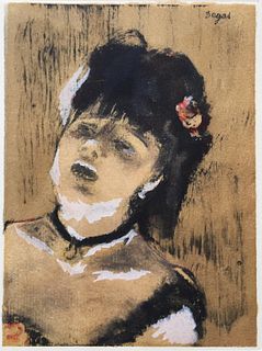 Edgar Degas (After) - La Chanteuse du Cafe Concert