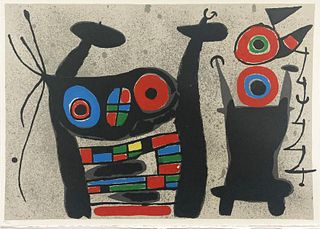 Joan Miro - Le Lezard aux Plumes d'Ord 10