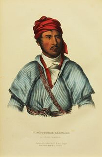 Charles Bird King - Timpoochee Barnard A Uchee Warrior