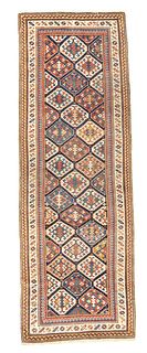Fine Antique Shirvan Rug, 3'4'' x 9'6" (1.02 x 2.90 m)