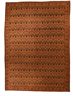 Antique Tehran Rug, 7'5'' x 10'2'' (2.26 x 3.10 m)