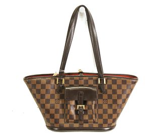Louis Vuitton Brown Manosque Handbag