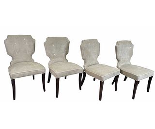 SET OF FOUR MADISON PARK SIDE CHAIRS