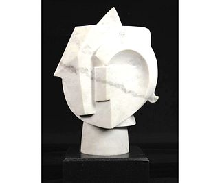 CONTEMPORARY ABSTRACT MARBLE SCULPTURE