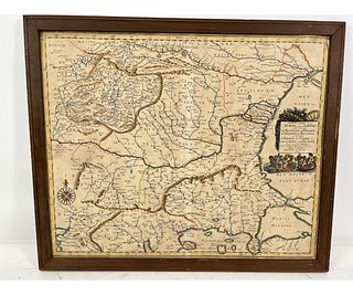 CIRCA 1665 MER MAJOR OF PONT EVXIN MAP