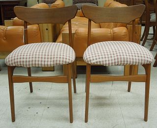 (2) Schionning & Elgaard Danish Side Chairs.