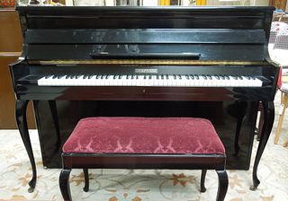 1962 Rippen Upright Piano with Bench.
