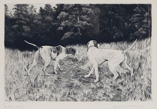 Marguerite Kirmse (1885-1954), Two Etchings (one shown)