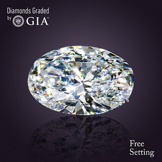 2.51 ct, F/IF, Oval cut GIA Graded Diamond. Appraised Value: $115,700 