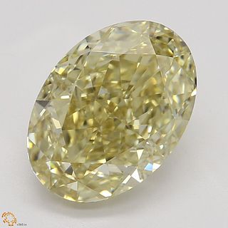 1.93 ct, Natural Fancy Brownish Yellow Even Color, VVS1, Oval cut Diamond (GIA Graded), Appraised Value: $20,600 