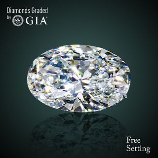 6.01 ct, F/IF, Oval cut GIA Graded Diamond. Appraised Value: $999,900 