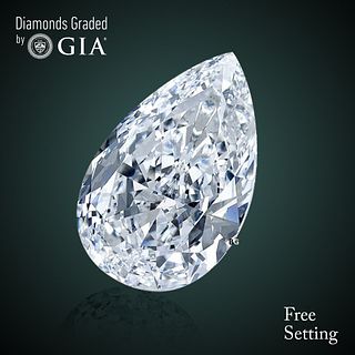 4.01 ct, D/VS2, Pear cut GIA Graded Diamond. Appraised Value: $375,900 