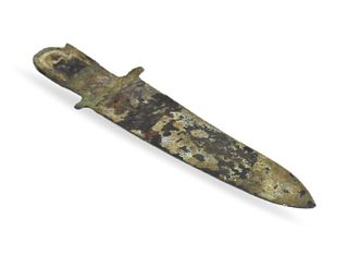 Chinese Bronze Dagger ,Warring States Period