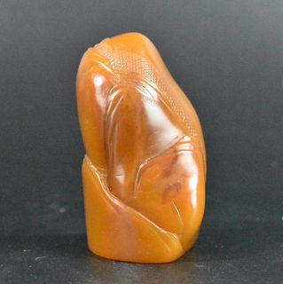 Chinese Soapstone Carved Seal Stamp