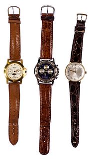 Hamilton 14k Yellow Gold Case 'Masterpiece' Wristwatch