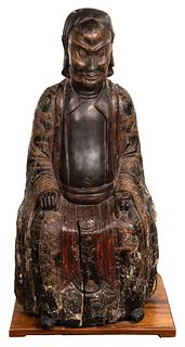 Chinese Ming Style Daoist Immortal Figure