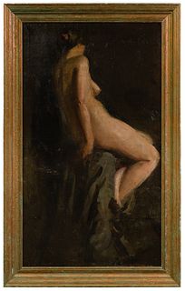 Emile Albert Gruppe (American, 1896-1978) Oil on Canvas