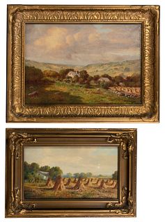 Henry Hulsmann (German / American, 1849-1930) Oils on Canvas