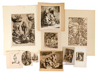 Old Master Etching and Engraving Assortment