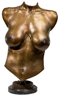 Unknown Artist (American, 20th Century) Bronze Sculpture