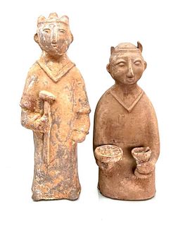 2 Han Dynasty-style Sculptures